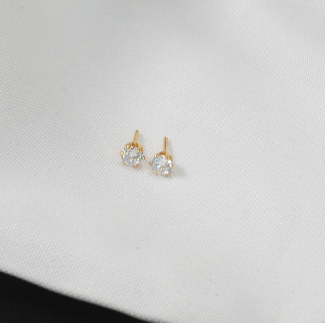 Miniatura 3 de TOPO CIRCULAR BLANCO TIPO DIAMANT DORA#4